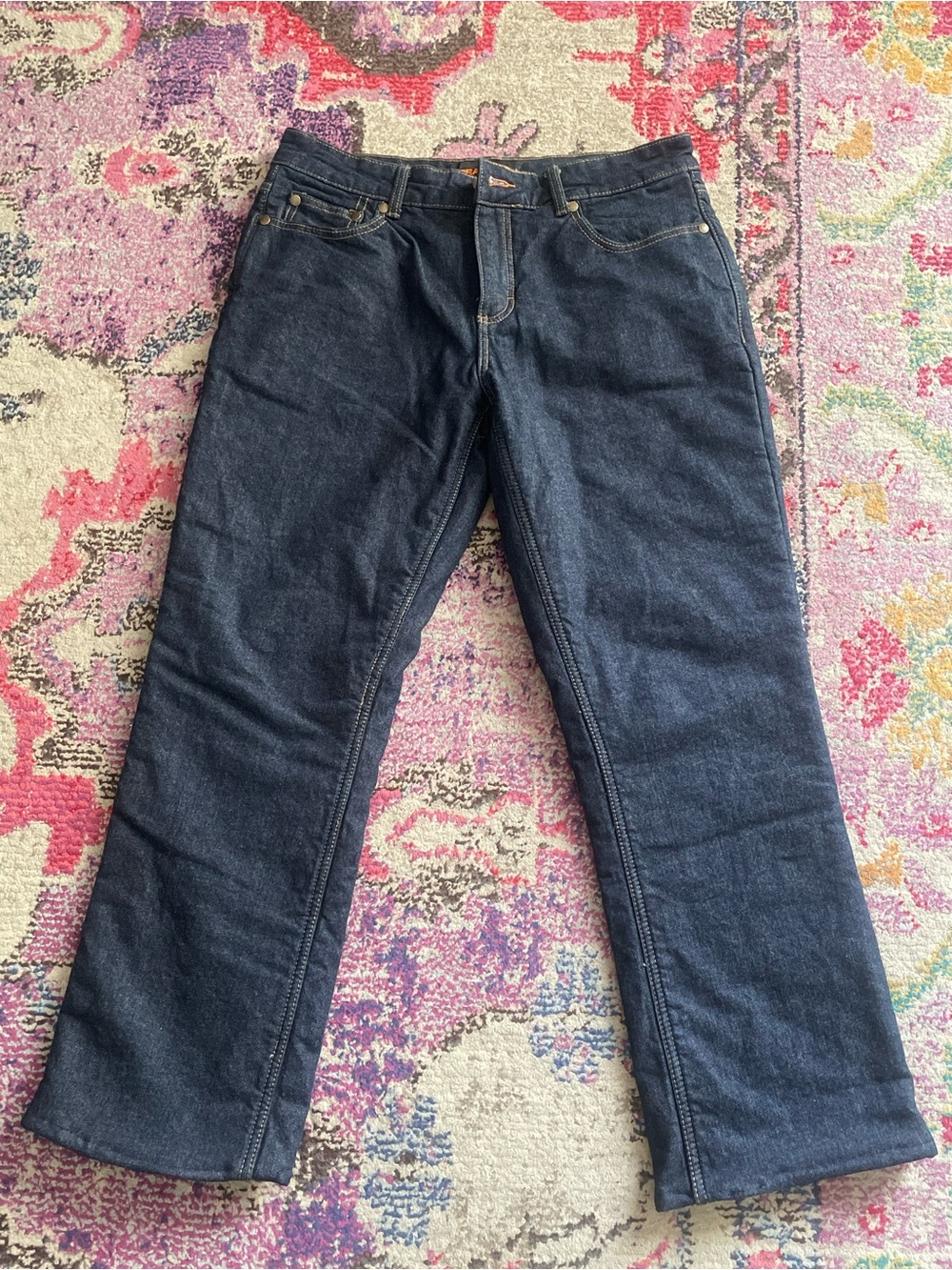Realtree Dark Wash Straight Leg Jeans - Blue Denim 32x30